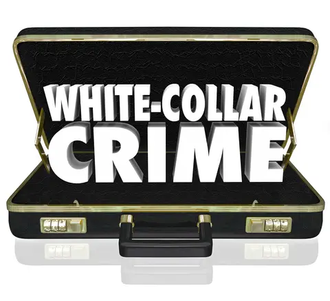 © Iqoncept | Dreamstime.com - <a href="http://www.dreamstime.com/stock-illustration-white-collar-crime-d-words-briefcase-embezzle-fraud-theft-letters-black-leather-to-illustrate-professional-criminal-image44617202#res2965056">White Collar Crime 3d Words Briefcase Embezzle Fraud Theft Photo</a>