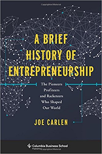 Book Cover - A Brief History of Entrepreneurship