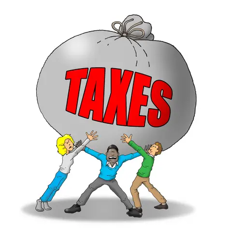 TAX BURDEN is ahalf yr salary to gov for
                WARS,genocide,piracy